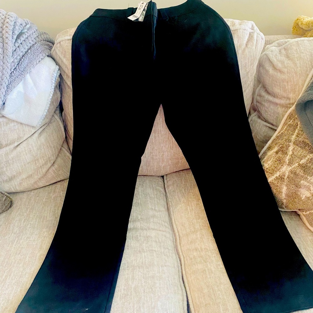 Ponte straight fit pants